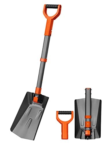 AstroAI 38.4 in Folding Extendable Snow Shovel
