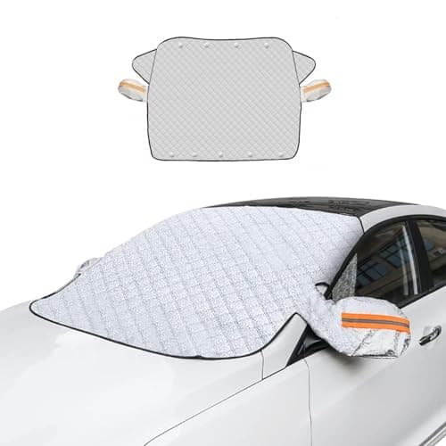 Magnetic 4-Layer Windshield Snow Cover