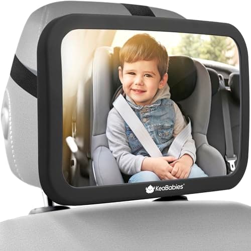 KeaBabies Baby Car Seat Mirror