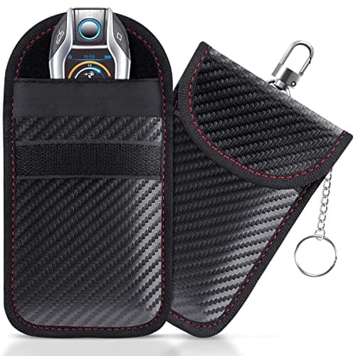 Lanpard Double-Layer Faraday Bag for Key Fob, 2 Pack