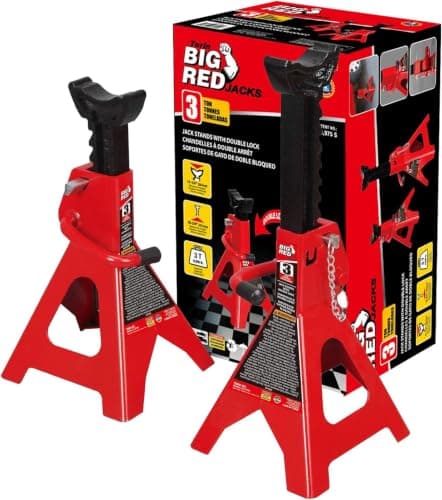 BIG RED Torin Double Locking Jack Stands (3 Ton)
