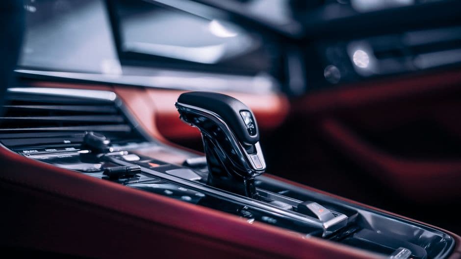 The gap between a car seat and the center console