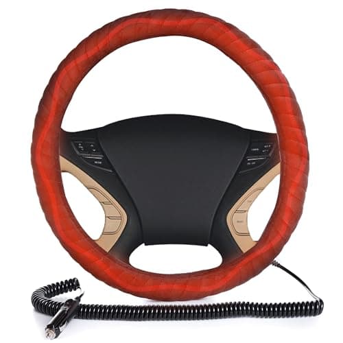 VaygWay Heated Steering Wheel Cover, 12V