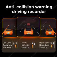 MEKEDE Android Car Radio Accessories ADAS DVR Dash Cam For Car Full HD 1080P Anti Collision Driving Recorder driving recorder