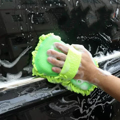 Microfiber Car Washer Sponge Cleaning Car Care Detailing Brushes Washing Towel Auto Gloves Styling Accessories