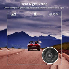 2.4Inch Car DVR Full HD 1080P Dash Cam for Cars Video Recorder Front Camera for Vehicle Night Vision Dashcam Car Assecories