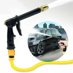 1pc Portable High Pressure Water Hose Nozzle Spray, Adjustable Garden Hose Nozzle Spray Car Washing And Pet Cleaning Tools