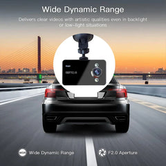 1080P Full HD Dash Cam Loop Recording Car DVR Motion Detection Car Camcorder Night Vision Support TF 32G 140 Degree View Angle